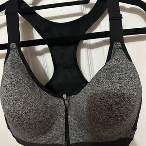 VSX Black and Gray Sports Bra